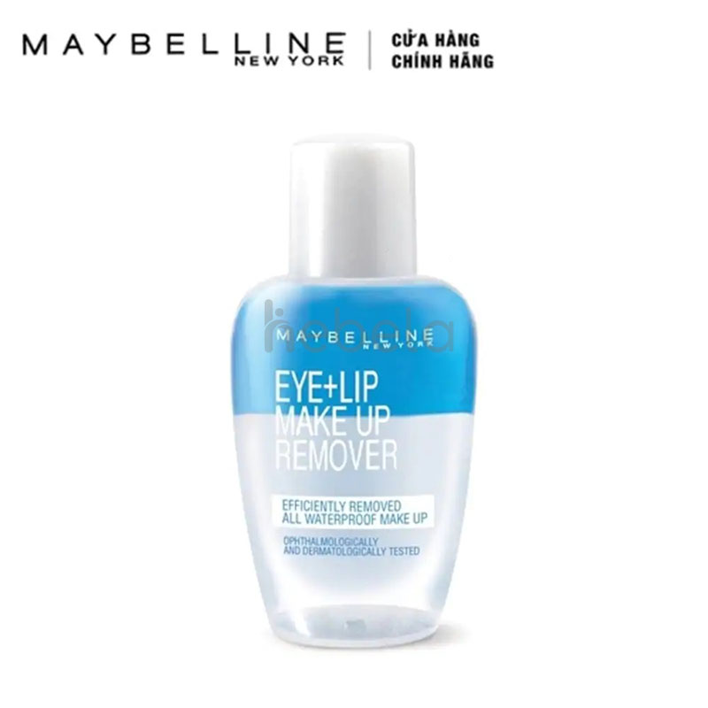 Tẩy Trang Mắt Môi Maybelline Eye+Lip Make Up Remover 40ml