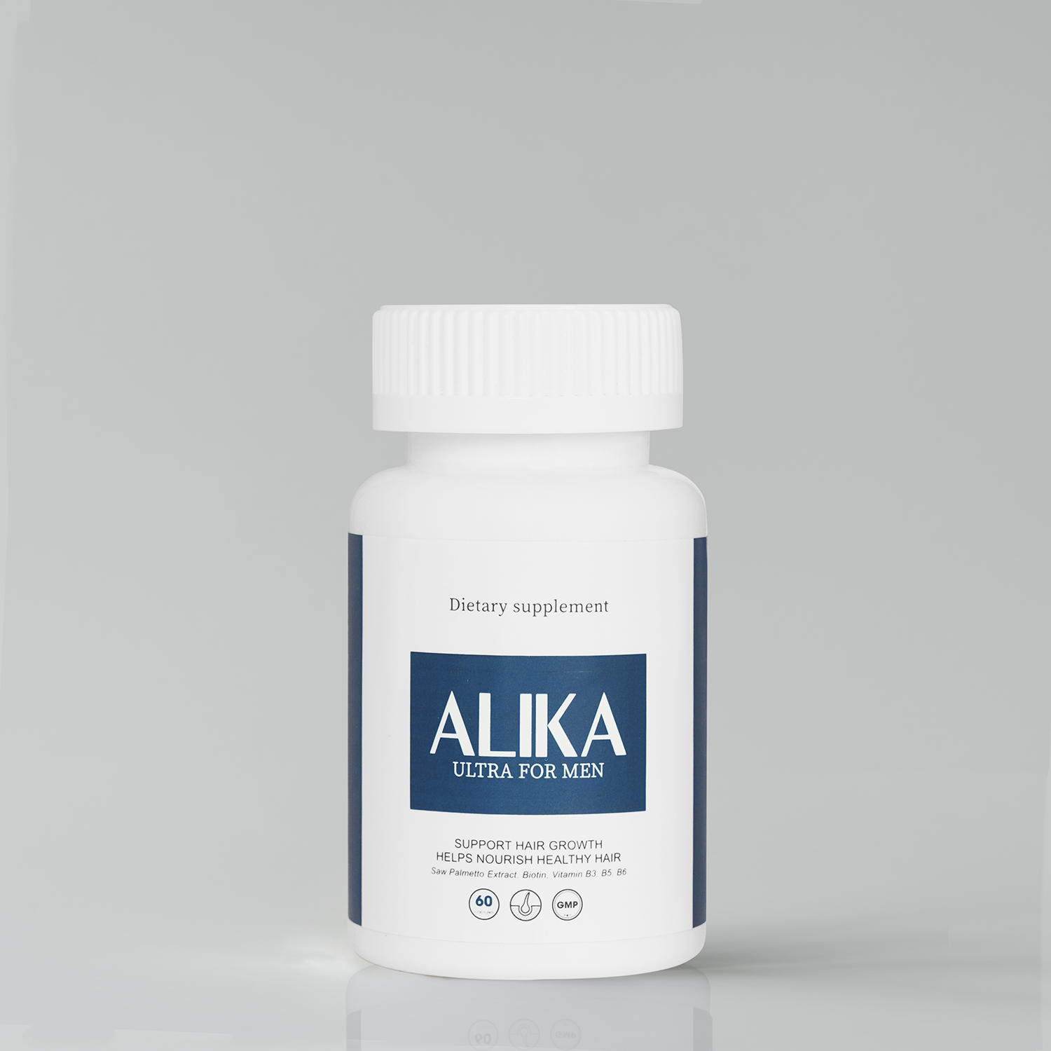 Combo Alika for men: Dầu gội, Tinh chất dưỡng tóc, Thực phẩm bảo vệ sức khỏe