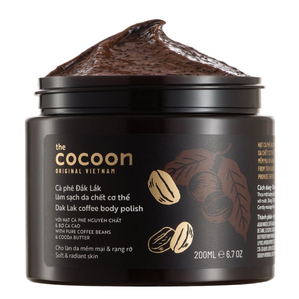 Tẩy Tế Bào Chết Mặt Từ Cà Phê Đắk Lắk Cocoon Coffee Face Polish 150ml
