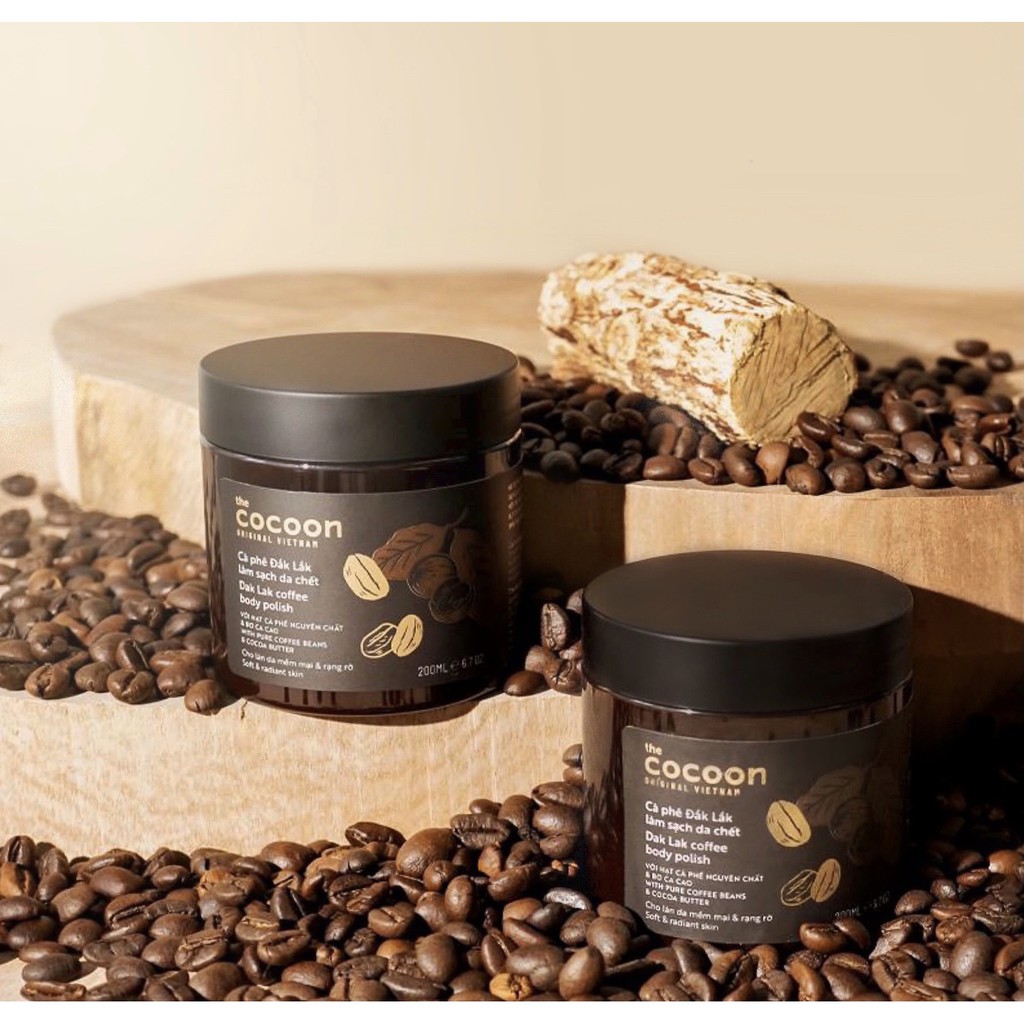 Tẩy Tế Bào Chết Mặt Từ Cà Phê Đắk Lắk Cocoon Coffee Face Polish 150ml