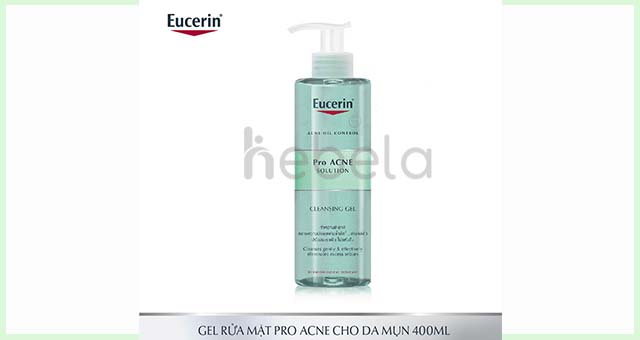 Sữa rửa mặt eucerin pro acne solution 400ml