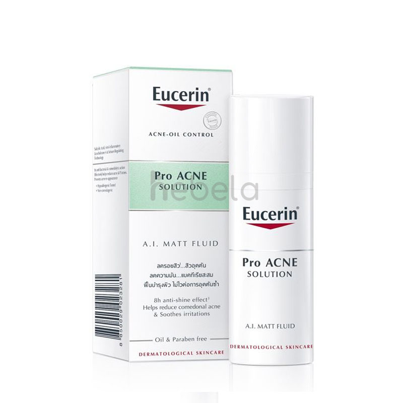 eucerin pro acne solution day mat whitening spf30 