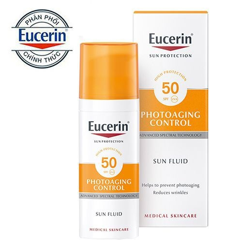 Kem Chống Nắng Nâng Tone Eucerin Photoaging Control Sun Tinted CC Cream SPF 50+ 50ml