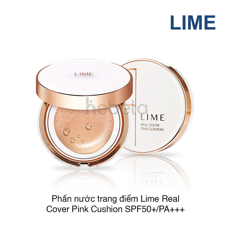 Lime real cover pink cushion tone 10 công dụng 