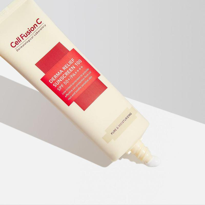 Kem chống nắng Cell Fusion C Derma Relief Suncreen 100 SPF 50+/PA++++ 