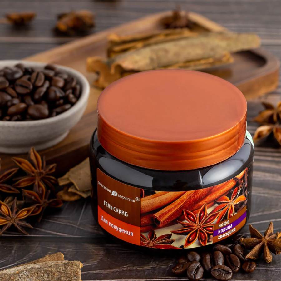Tẩy Da Chết Toàn Thân Exclusive Cosmetic Quế Hồi Cafe 380g Gel Scrub Coffee & Cinnamon Cloves