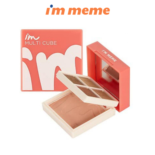 Bảng Phấn Mắt Và Má Hồng I'm Meme I'm Multi Cube 0004 All About Chocolate 8.5g