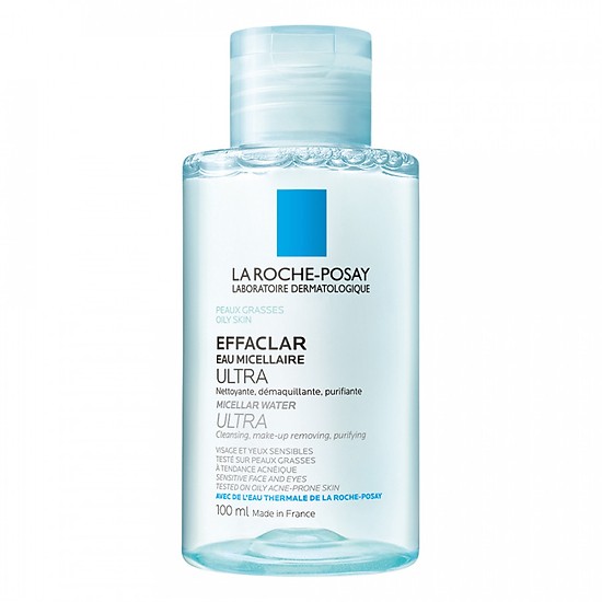 Nước Tẩy Trang Dành Cho Da Dầu La Roche-Posay Micellar Water Ultra Oily Skin 100 ml