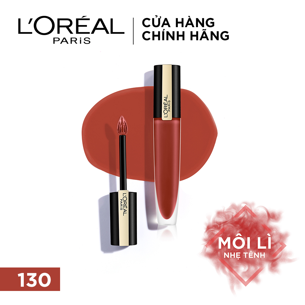 Son Kem lì mịn mượt L'oreal Rouge Signature 130 7ml