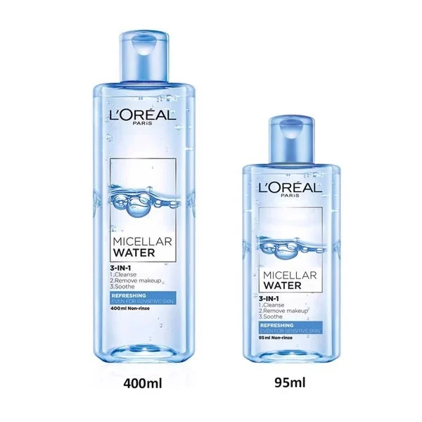 Nước Tẩy Trang L'oreal Micellar Water Refreshing Even For Sensitive Skin 400ml