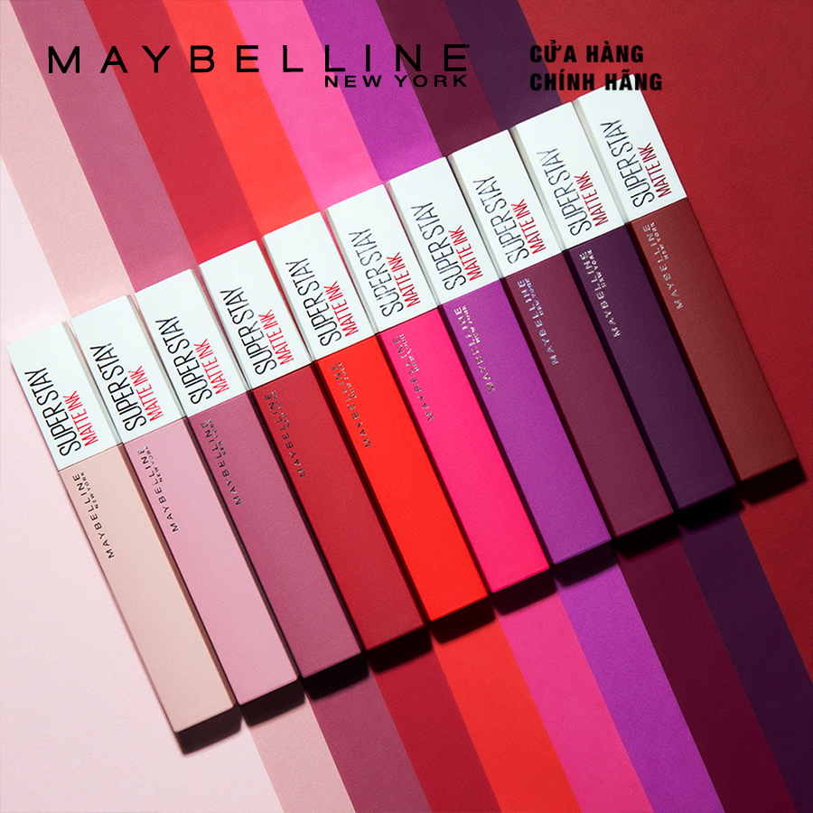 Maybelline Super Stay Matte Ink Lipstick No.117 Ground Breaker 5ml - Son  Kem Lì Maybelline 16h Lâu Trôi Số 117 (Màu Đỏ Gạch) - Cây - Cây -  Cây-Daysaki