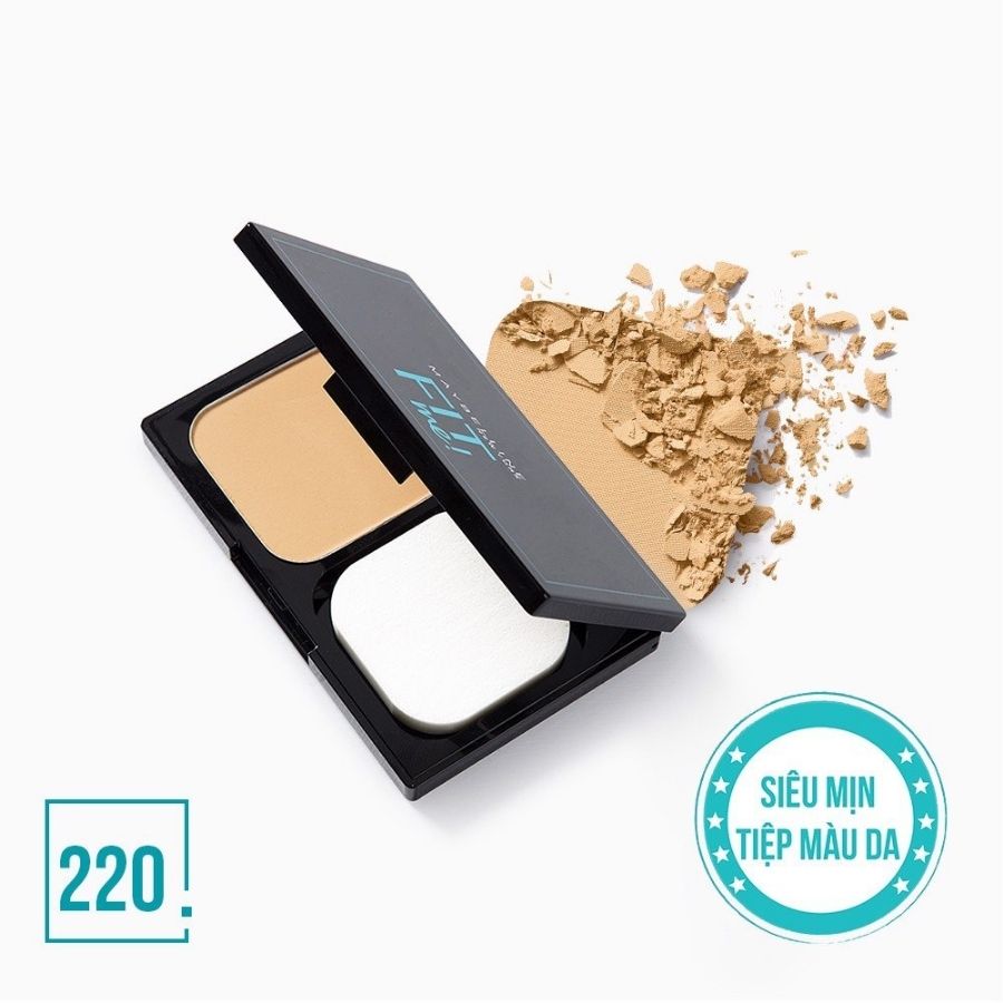Phấn Nền Maybelline Fit Me! Skin-Fit Powder 220 0.9g