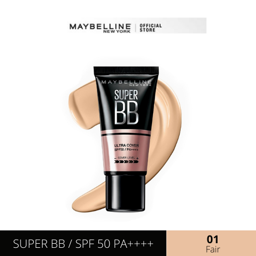 Kem Nền Maybelline BB Super Cover SPF50/PA++++ 01 Fair 30ml 