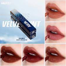 Son Kem Merzy The First Velvet Tint Blue 3.8g .#V13 Ambition 