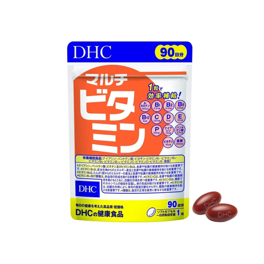 Viên Uống DHC Bổ Sung Vitamin Tổng Hợp 90 Ngày 90 Viên Multi Vitamins (90 Days Supply)