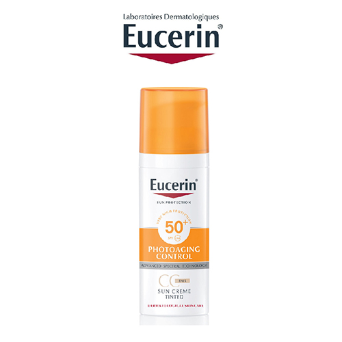 Kem Chống Nắng Eucerin Photoaging Control Sun Tinted CC Cream SPF 50+ 50ml