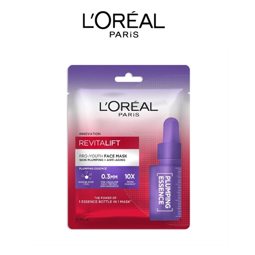 Mặt Nạ Dưỡng Ẩm L'oreal Revitalift Pro-Youth Face Mask Plumping Essence 30g