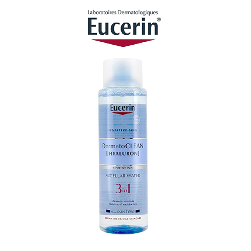 Nước Tẩy Trang Eucerin DermatoCLEAN Hyaluron Micellar Water 3in1 400ml