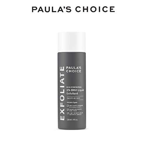 Tẩy Tế Bào Chết Paula's Choice Skin Perfecting 2% BHA Liquid Exfoliant 118ml [ Date: 01/12/2023 ] 