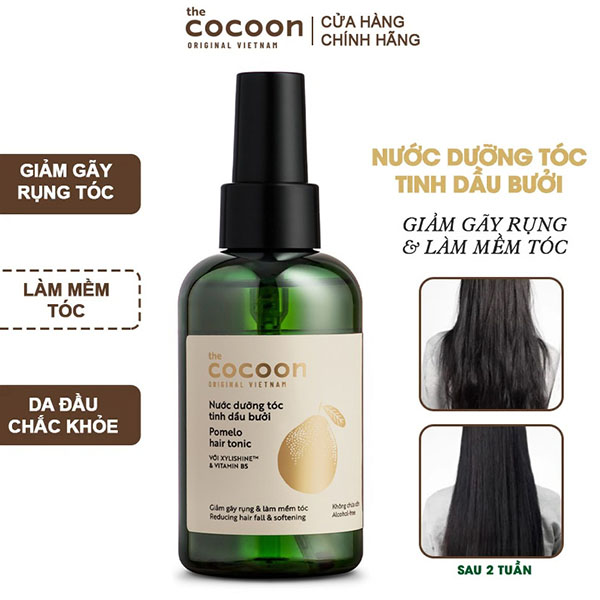 Tinh Dầu Bưởi Dưỡng Tóc Cocoon Pomelo Hair Tonic 140ml