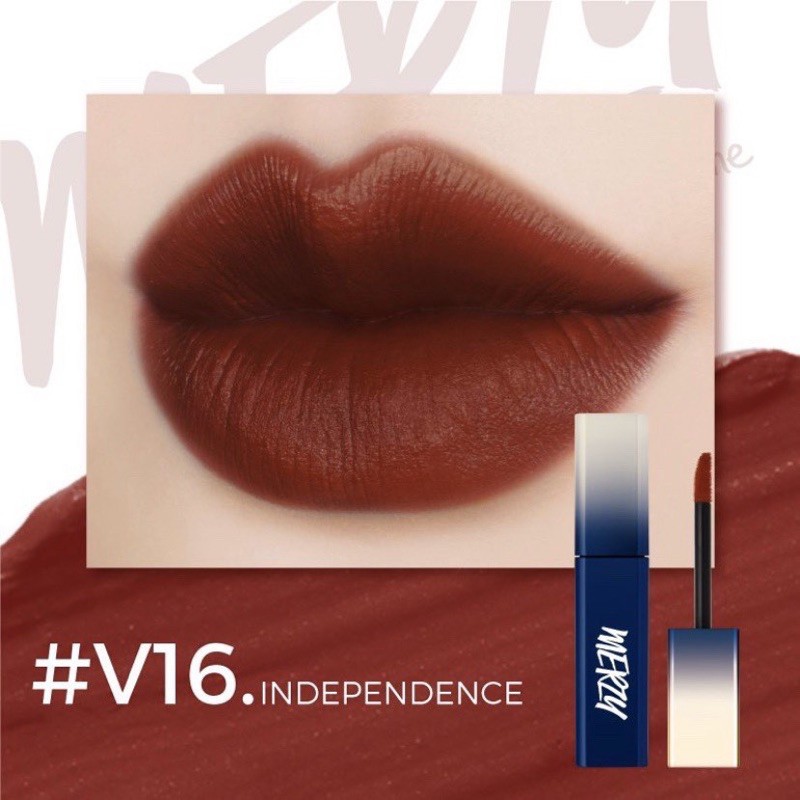 Son Kem Merzy The First Velvet Tint Blue 3.8g .#V16 Independence