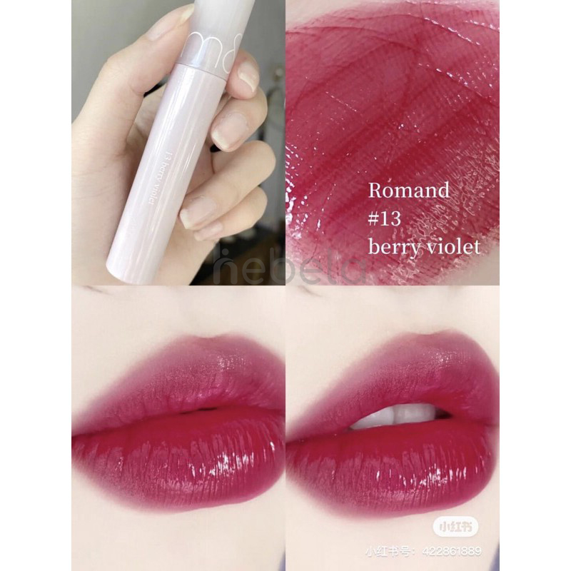 Son Romand Glasting Water Tint & See Through Matte Tint13 Berry Violet