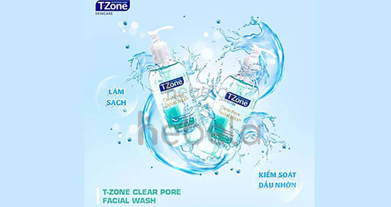 thương hiệu Sữa rửa mặt T-zone