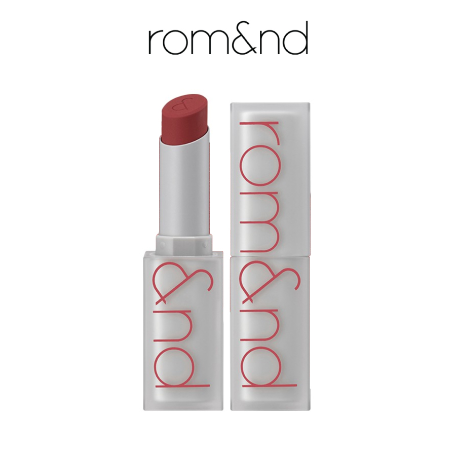 Son Thỏi Lì Romand Màu Đỏ Hồng Đất Zero Matte Lipstick 3 Silhouette 3g