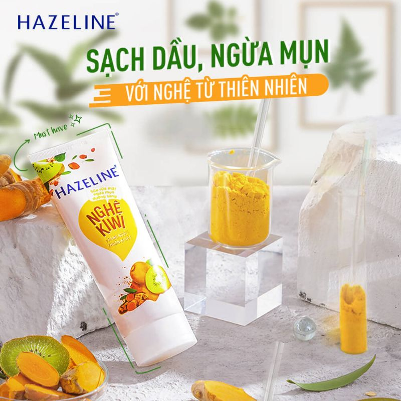 mua sữa rửa mặt hazeline nghệ kiwi ở đâu