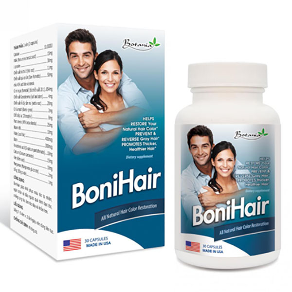 Thực phẩm chức năng Bonihair giúp tóc mọc nhanh hơn