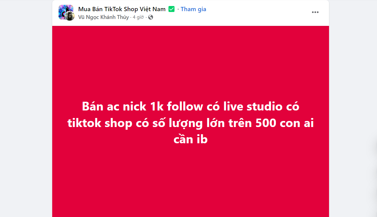 Tăng follow Tik Tok cách 12