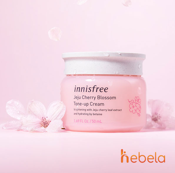 Kem dưỡng da chống nắng hàn quốc Innisfree Jeju Cherry Blossom Tone Up Cream