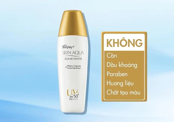 Kem chống nắng kiềm dầu Sunplay Skin Aqua Clear White SPF 50+ PA++++