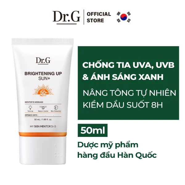 Kem chống nắng cho da dầu Dr.G Brightening Up Sun+ SPF50+ PA+++