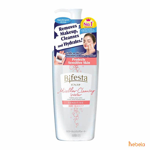 Nước tẩy trang Bifesta Micellar Cleansing Water Sensitive