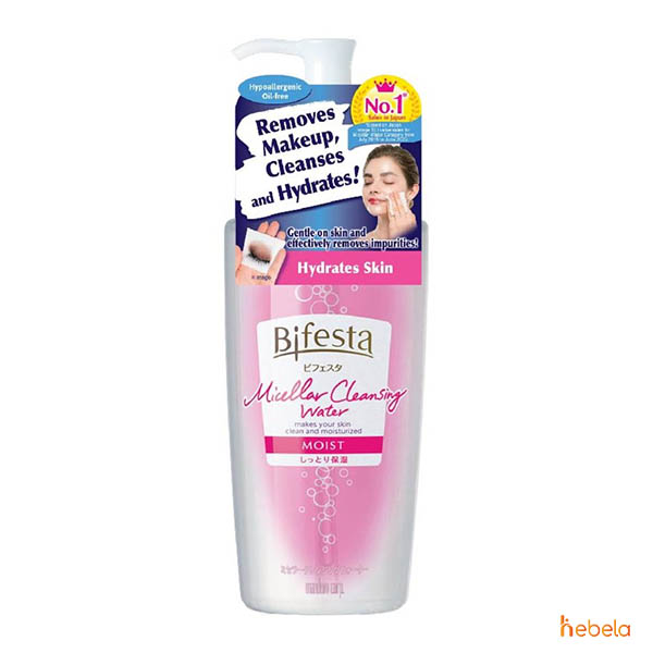 Nước tẩy trang Bifesta Micellar Cleansing Water Moist