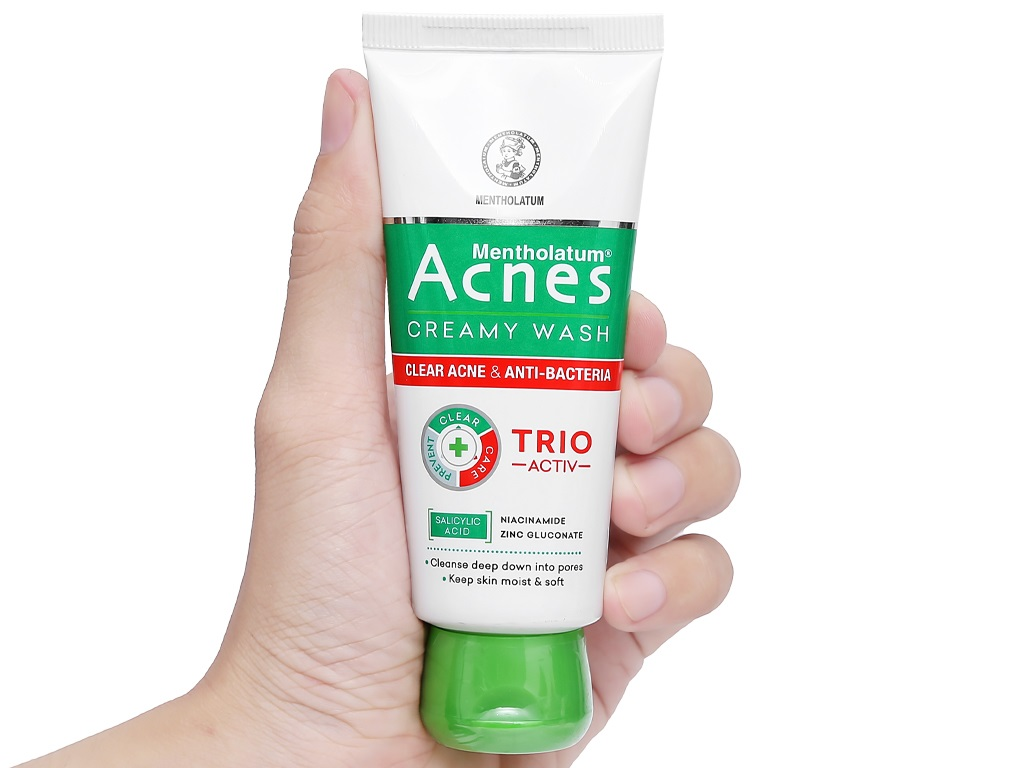 sữa rửa mặt acnes trio trải nghiệm chủ quan