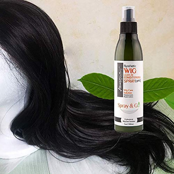 Xịt tóc giả Awesome Synthetic Wig Leave-in Conditioning Spray giúp chăm sóc tóc giả