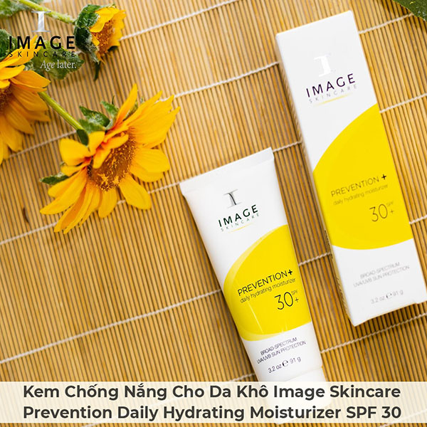 Kem chống nắng Image SPF 30 đặc biệt phù hợp với làn da khô