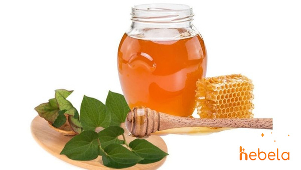 Trắng da với rau diếp và mật ong