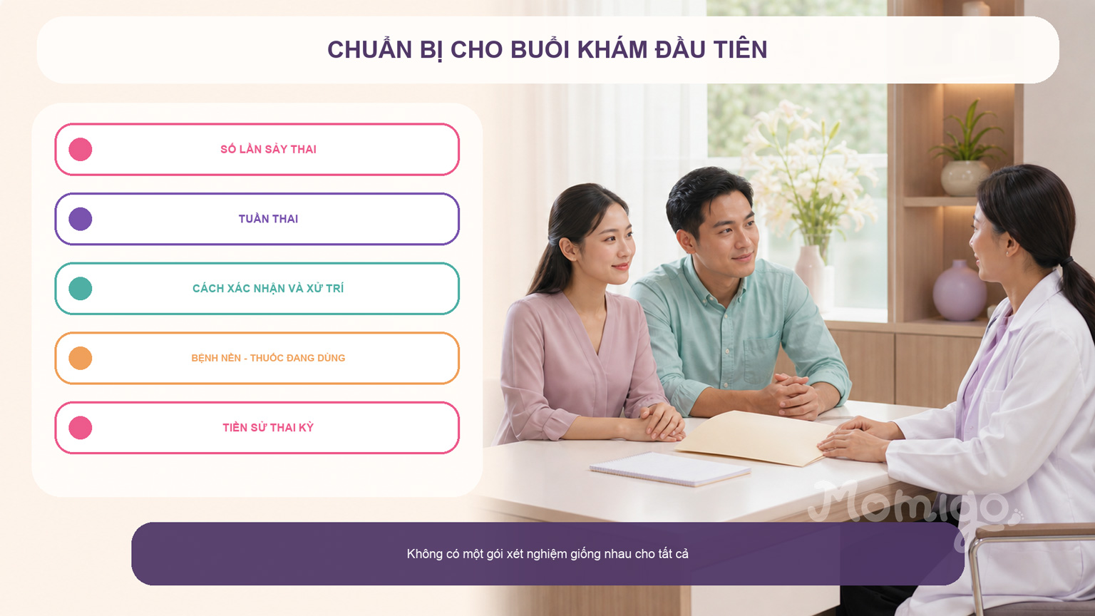 Những thông tin nên chuẩn bị cho buổi đánh giá chuyên sâu đầu tiên