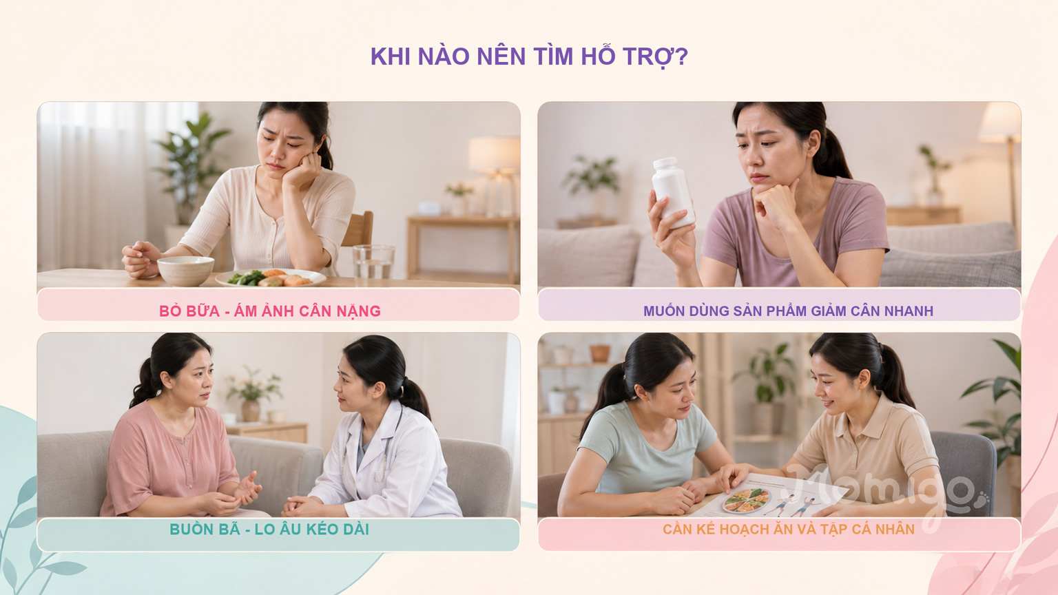 Những dấu hiệu mẹ nên tìm sự hỗ trợ chuyên môn