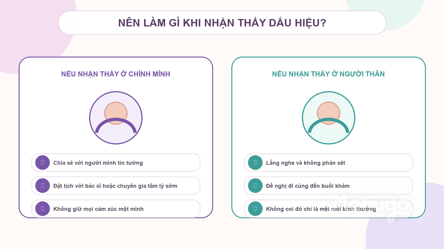 Cách mẹ và người thân tìm kiếm sự hỗ trợ phù hợp