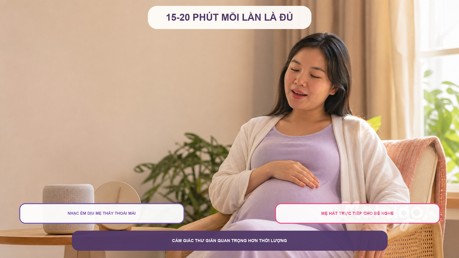 Một phiên nghe nhạc ngắn kết hợp giọng hát quen thuộc của mẹ