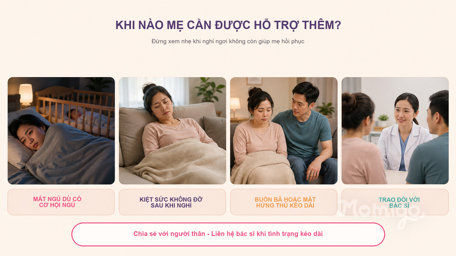 Khi mất ngủ và kiệt sức cần được hỗ trợ thêm