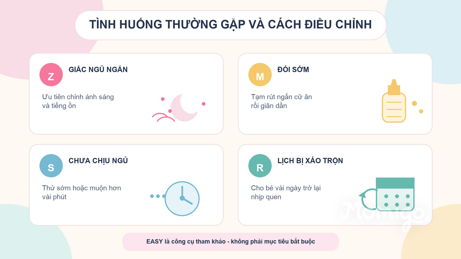 Một số tình huống thường gặp và hướng điều chỉnh linh hoạt
