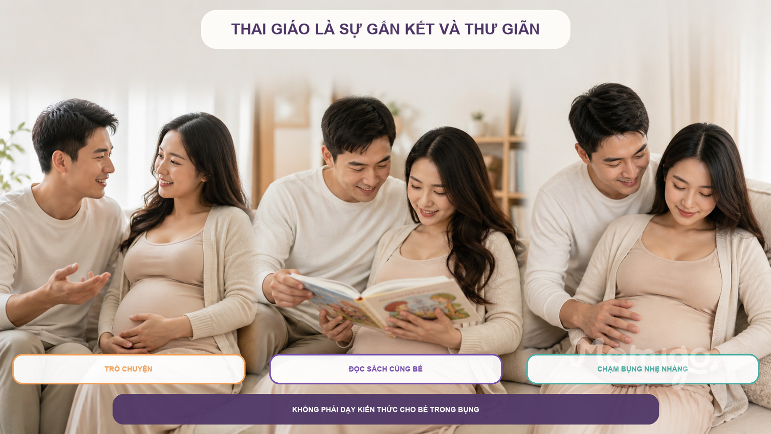 Thai giáo là hoạt động gắn kết và thư giãn của cả gia đình