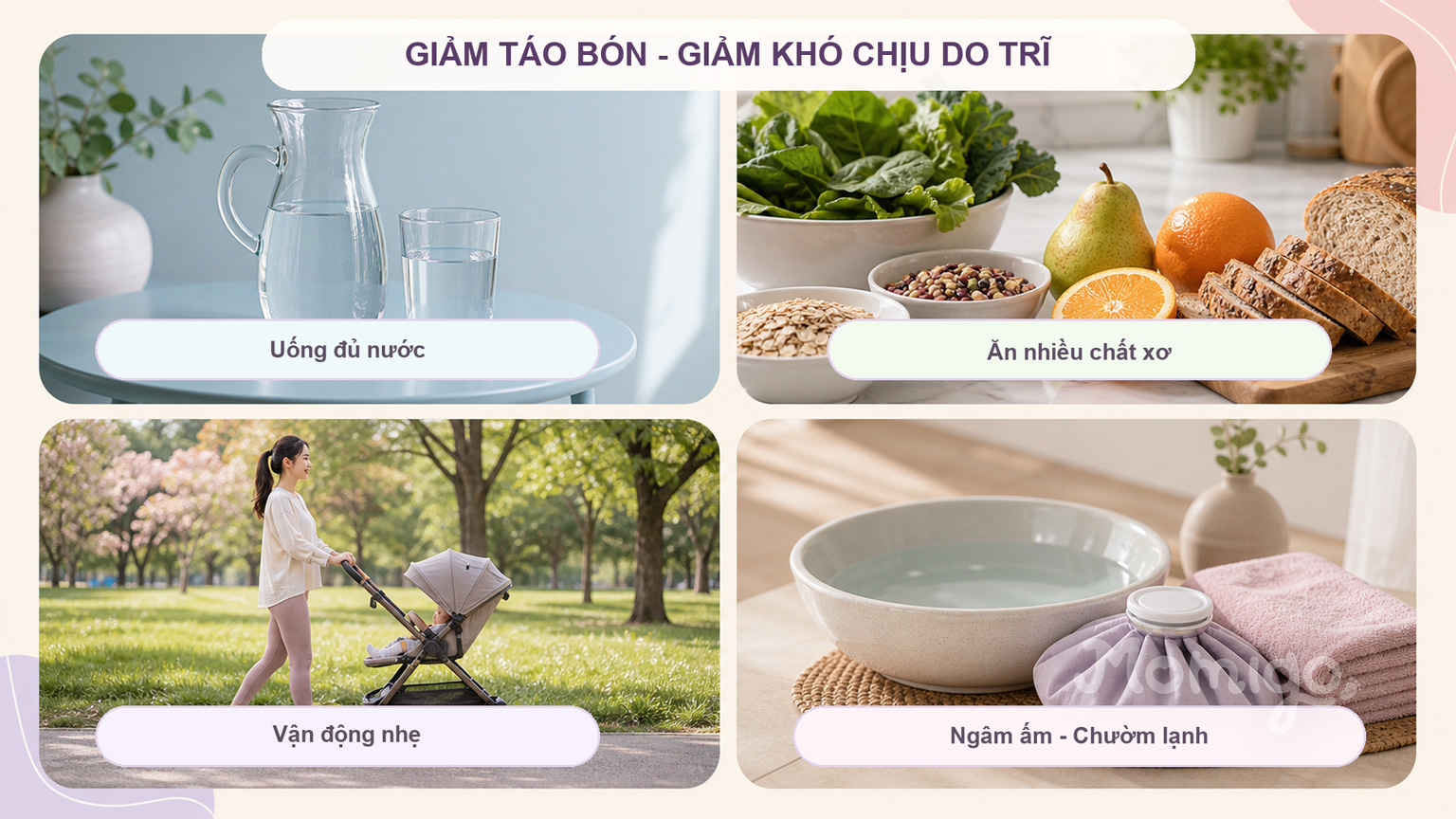 Những thói quen giúp cải thiện táo bón và giảm khó chịu do trĩ