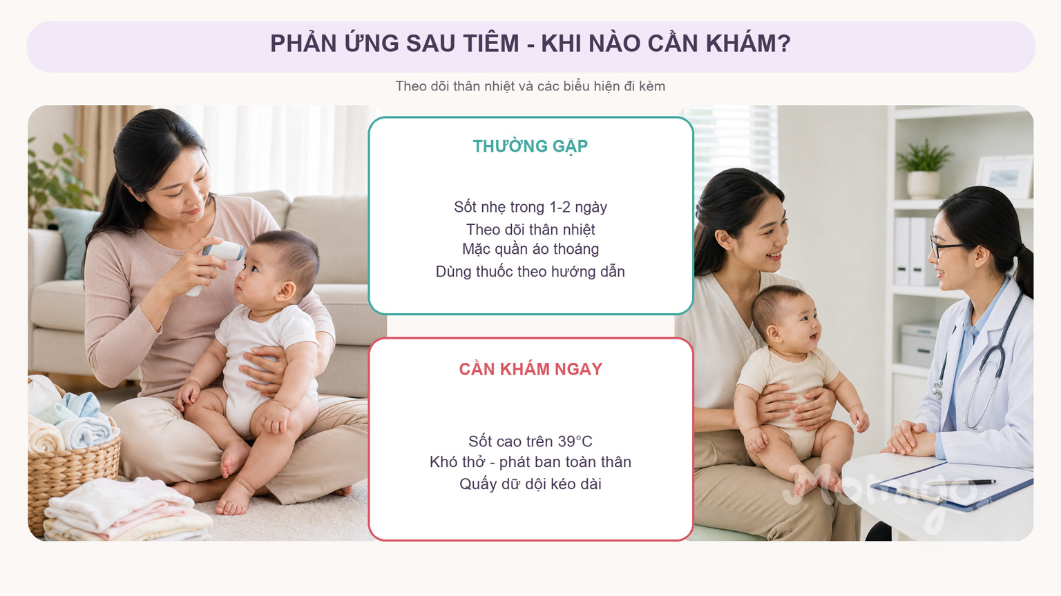Phản ứng sau tiêm và dấu hiệu cần đi khám
