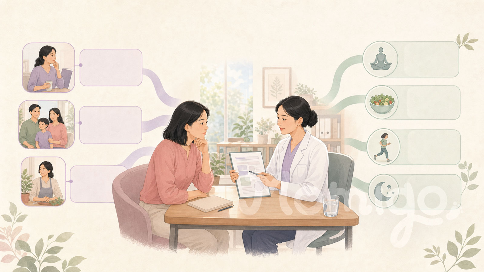 Tiền sử và hoàn cảnh riêng giúp bác sĩ cân nhắc bước đánh giá phù hợp